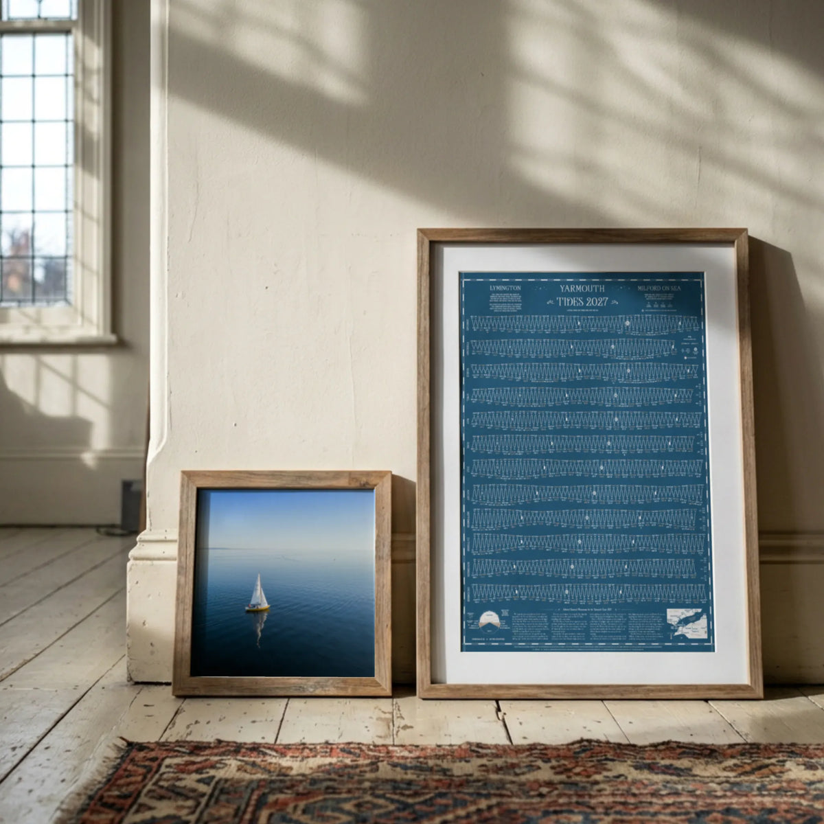 Yarmouth tide chart print